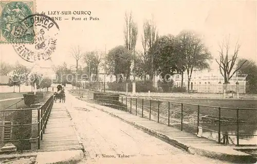 AK / Ansichtskarte Lizy sur Ourcq Pont et Patis Lizy sur Ourcq