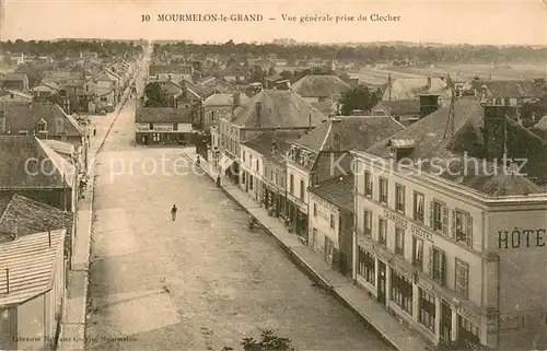 AK / Ansichtskarte Mourmelon le Grand Vue generale prise du Clocher Mourmelon le Grand