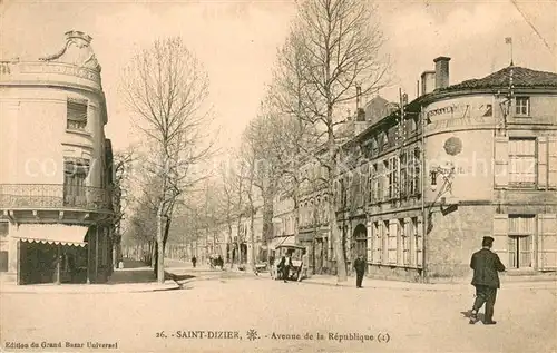 AK / Ansichtskarte Saint Dizier_Haute Marne Avenue de la Republique Saint Dizier Haute Marne