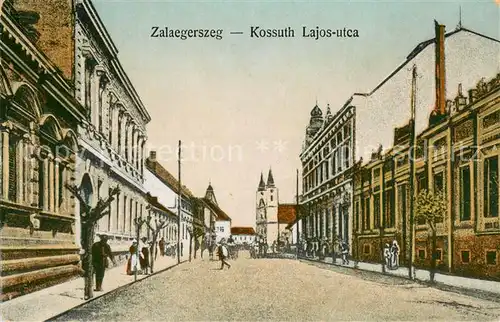 AK / Ansichtskarte Zalaegerszeg Kossuth Lajos utca Zalaegerszeg
