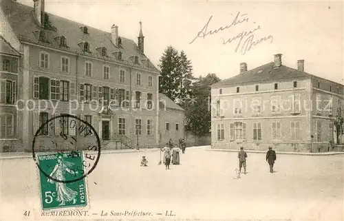 AK / Ansichtskarte Remiremont_88_Vosges La Sous Prefecture 