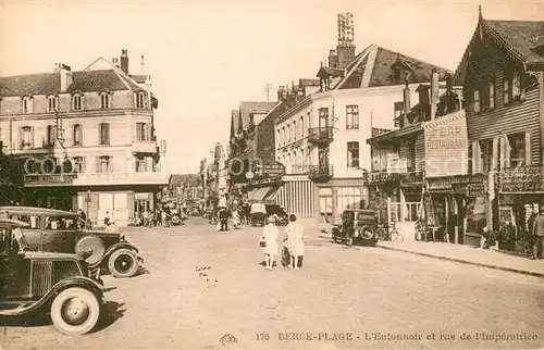 AK / Ansichtskarte Berck Plage Entonnoir et rue de l Imperatrice Berck Plage