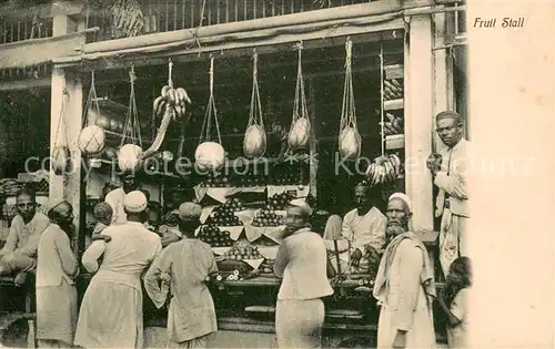 AK / Ansichtskarte Ceylon_Sri_Lanka Fruit Stall Ceylon_Sri_Lanka