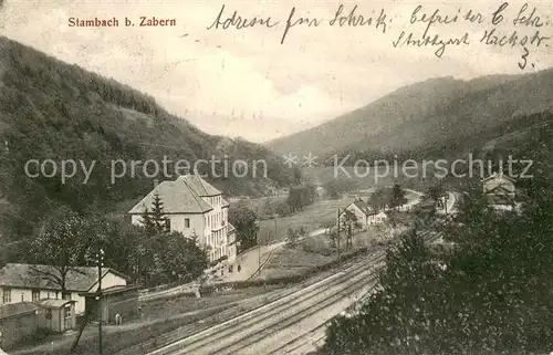 AK / Ansichtskarte Stambach_Bas_Rhin Vogesenhotel Distel  Stambach_Bas_Rhin