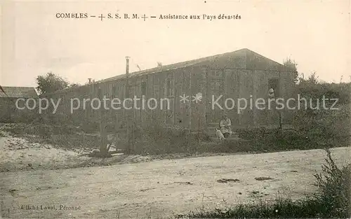 AK / Ansichtskarte Combles Assistance aux Pays devastes Combles