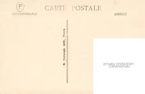 AK / Ansichtskarte Richelieu Rue de la Galere Richelieu