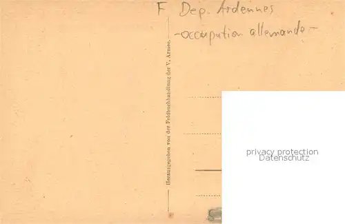 AK / Ansichtskarte Grand_Pre Vue partielle Soldatenheim Grand_Pre