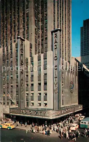 AK / Ansichtskarte New_York_City Radio City Music Hall New_York_City