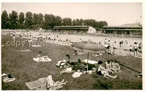 AK / Ansichtskarte Tuebingen Freibad Tuebingen