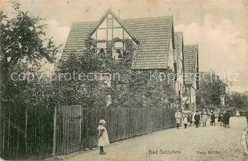 AK / Ansichtskarte Bad_Salzuflen Haus Woehler Bad_Salzuflen