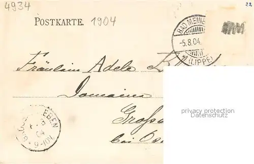 AK / Ansichtskarte Bad_Meinberg Kurhaus zur Rose Bad_Meinberg