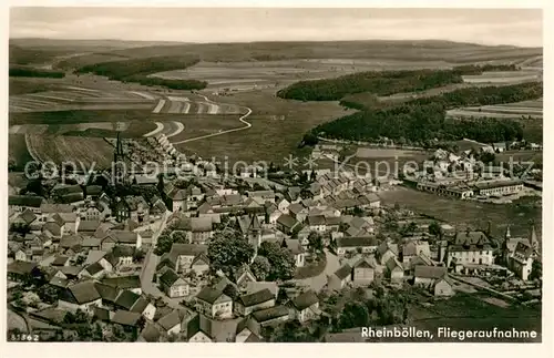 AK / Ansichtskarte Rheinboellen Fliegeraufnahme Rheinboellen