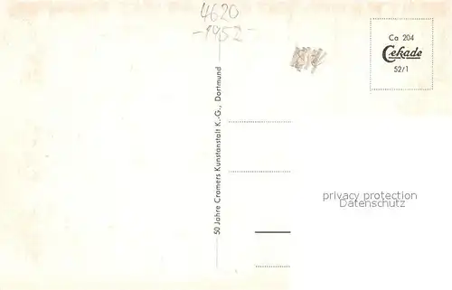 AK / Ansichtskarte Castrop Rauxel Wittenerstrasse Castrop Rauxel