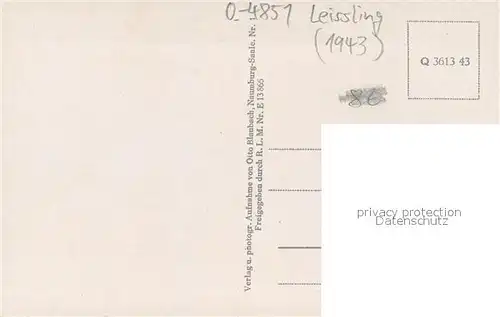 AK / Ansichtskarte Leissling Panorama Leissling