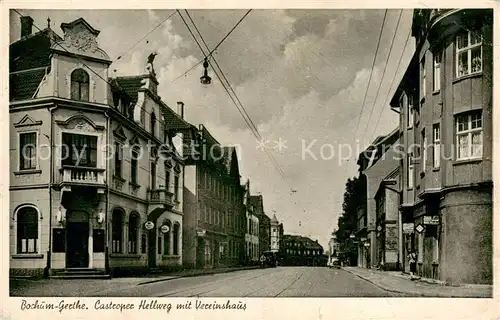 AK / Ansichtskarte Gerthe Castroper Hellwig mit Vereinshaus Gerthe