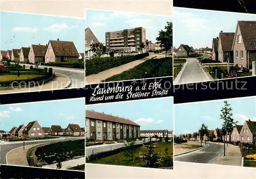 AK / Ansichtskarte Lauenburg_Elbe Rund um die Stettiner Strasse Teilansichten Lauenburg Elbe