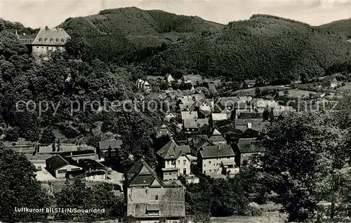 AK / Ansichtskarte Bilstein_Sauerland Teilansicht mit Schloss Bilstein_Sauerland