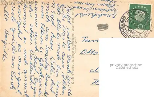 AK / Ansichtskarte Bilstein_Sauerland Ortsansicht Luftkurort mit Kirche Bilstein_Sauerland