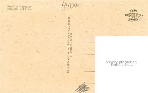 AK / Ansichtskarte Telgte_Warendorf Emspartie und Kirche Telgte Warendorf