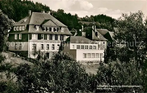 AK / Ansichtskarte Fredeburg_Schmallenberg Haus Monika Luftkurort Fredeburg_Schmallenberg