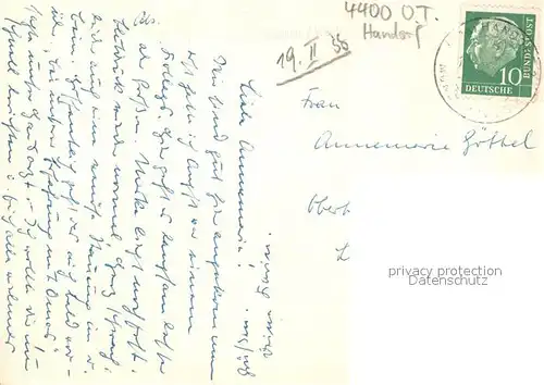 AK / Ansichtskarte Handorf_Muenster Kirche Handorf_Muenster