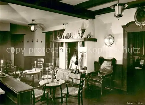 AK / Ansichtskarte Schmallenberg Hotel Stoermann Restaurant Kaminzimmer Schmallenberg