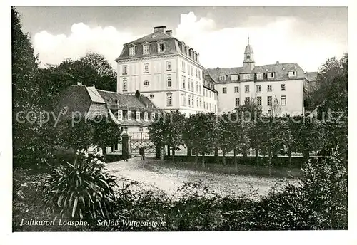 AK / Ansichtskarte Laasphe Schloss Wittgenstein Luftkurort Laasphe