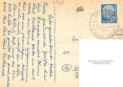 AK / Ansichtskarte Laasphe Gesamtansicht Schloss Wittgenstein Lahnpartie Ehrenmal Laasphetal Laasphe