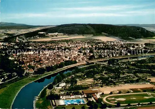 AK / Ansichtskarte Hoexter_Weser im Weserbergland Hoexter Weser