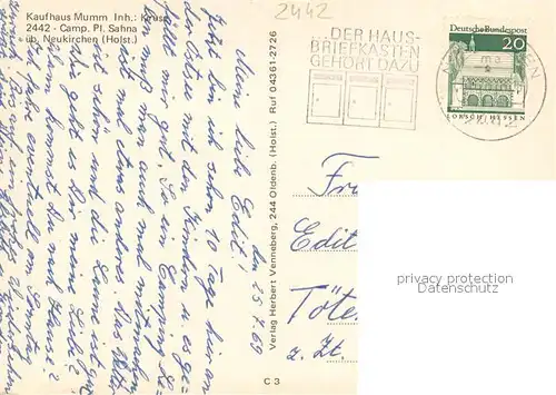 AK / Ansichtskarte Kraksdorf Zeltplatz Costa Sahna Strand Ostsee Kraksdorf