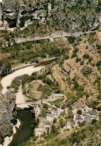 AK / Ansichtskarte Saint Chely du Tarn Vue aerienne 