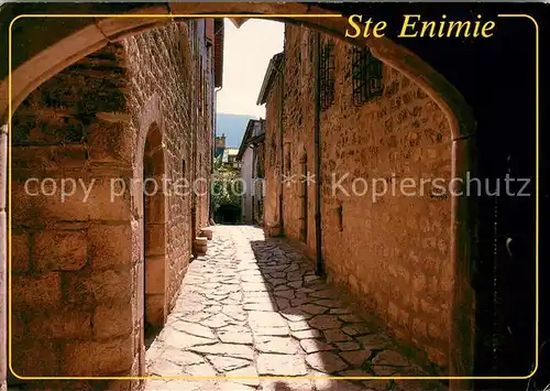 AK / Ansichtskarte Sainte Enimie Cite medievale Sainte Enimie