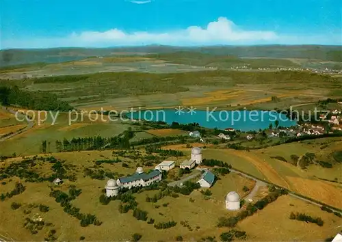 AK / Ansichtskarte Manderscheid_Eifel Observatorium der Bonner Universitaets Sternwarte mit Schalkenmehrener Maar  Manderscheid Eifel