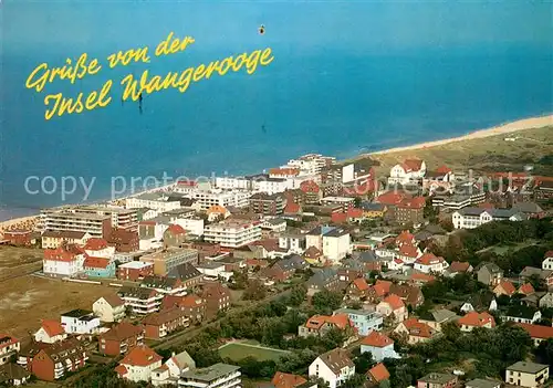 AK / Ansichtskarte Wangerooge_Nordseebad Fliegeraufnahme Wangerooge_Nordseebad