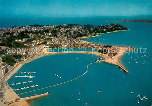 AK / Ansichtskarte Perros Guirec Le port Vue generale aerienne Perros Guirec
