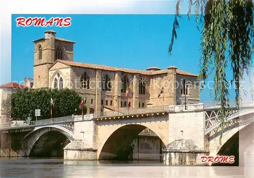 AK / Ansichtskarte Romans_Bourg_de_Peage La Collegiale saint Barnard Romans_Bourg_de_Peage