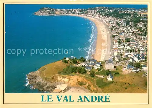 AK / Ansichtskarte Le_Val_Andre La grande plage Vue aerienne Le_Val_Andre