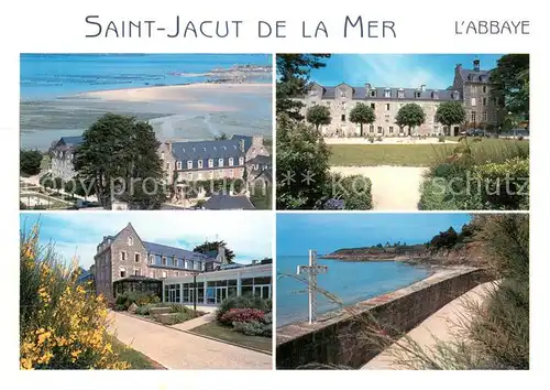 AK / Ansichtskarte Saint Jacut de la Mer Labbaye le parc et la digue Saint Jacut de la Mer