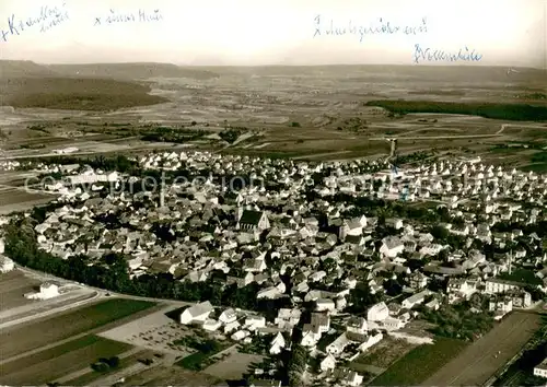 AK / Ansichtskarte Gerolzhofen Fliegeraufnahme Gerolzhofen