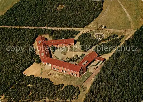 AK / Ansichtskarte Inzmuehlen Jugendherberge Fliegeraufnahme Inzmuehlen