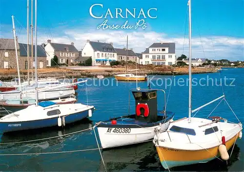 AK / Ansichtskarte Carnac_56 Anse du Po Le pittoresque petit port pres des parcs a huitres 