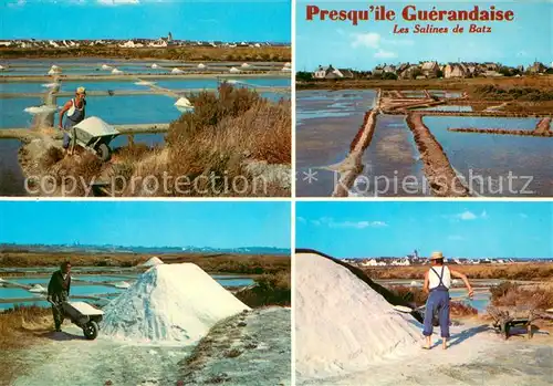 AK / Ansichtskarte Guerande Les Salines de Batz Vue partielle Guerande