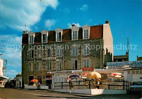 AK / Ansichtskarte Saint Pair sur Mer Grand Hotel de France Michel Poulard Hotel Bar Restaurant Saint Pair sur Mer