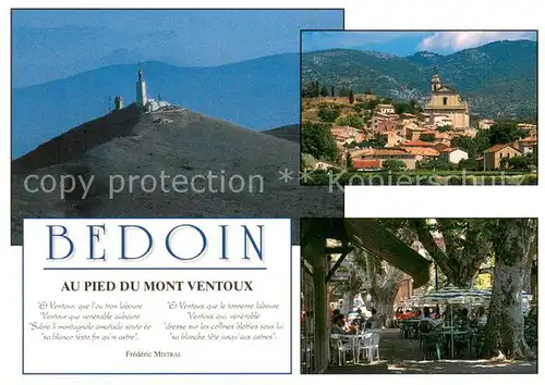 AK / Ansichtskarte Bedoin Village au pied du MontVentoux Bedoin