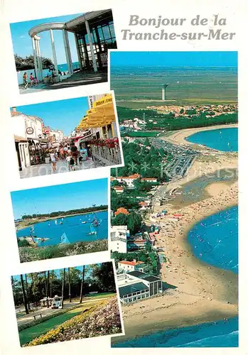 AK / Ansichtskarte La_Tranche sur Mer Vue aerienne Vue partielle La_Tranche sur Mer