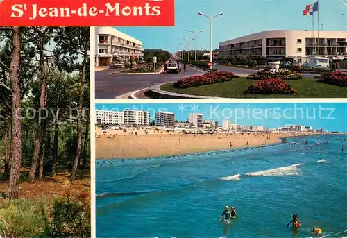 AK / Ansichtskarte Saint Jean de Monts Plages et forets Vue d ensemble Saint Jean de Monts