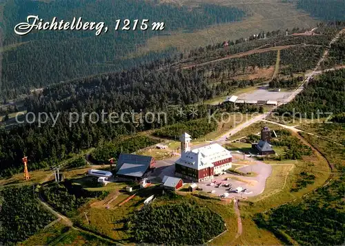 AK / Ansichtskarte Fichtelberg_Oberwiesenthal Fliegeraufnahme mit Fichtelberghaus Fichtelberg