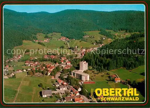 AK / Ansichtskarte Obertal_Baiersbronn Fliegeraufnahme Obertal Baiersbronn