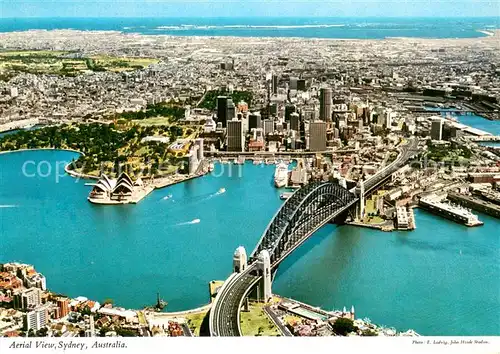 AK / Ansichtskarte Sydney_New_South_Wales Aerial View Sydney_New_South_Wales