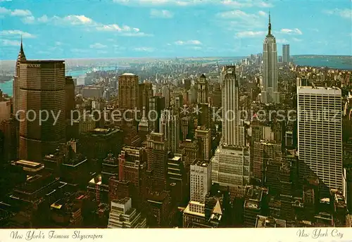 AK / Ansichtskarte New_York_City Skysrapers New_York_City